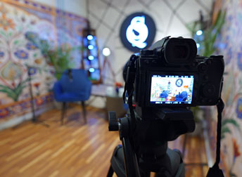 Creative photo shoot at Qudrat Studio